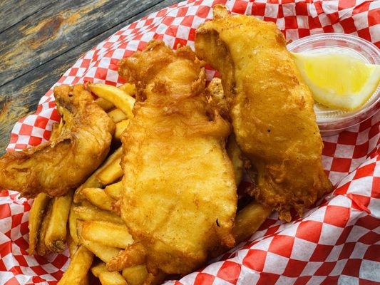 Portland Fish Market & Fish And Chips Window by null
