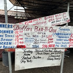 Dallas BAR-B-QUE - More menu choices!