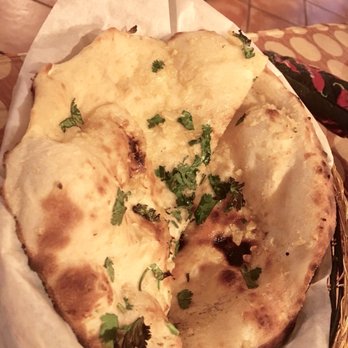 Palace Indian Restaurant - Garlic Naan - Indian Near Me - Davie, Florida