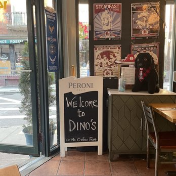Dino's Cafe - Entrance to Dino's in the North End. - Italian Near Me - Boston, Massachusetts