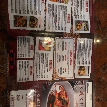 Sakhuu Thai - Menu - Thai Near Me - Richardson, Texas