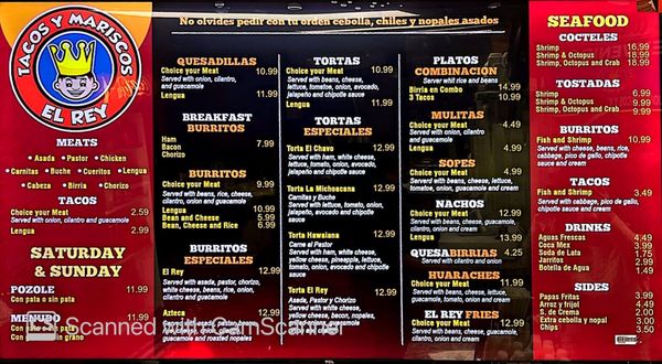 El Rey Tacos Y Mariscos by null