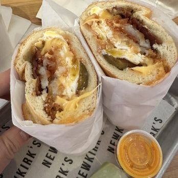 Newkirk's - Hashbrown Sandwich - Sandwiches Near Me - San Francisco, California
