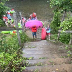 Cartecay River Experience - Getting on the river