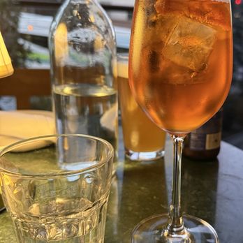 Massilia - Non-alcoholic Aperol Spritz - French Near Me - Los Angeles, California Massilia - Non-alcoholic Aperol Spritz - French Near Me - Los Angeles, California