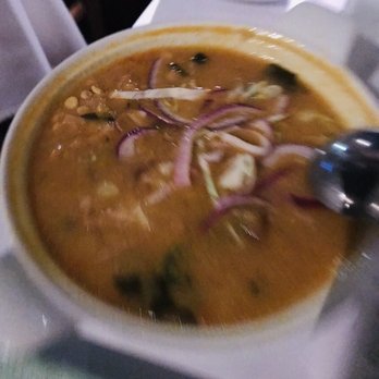 Rangoon Ruby - Samosa soup - Asian Fusion Near Me - Palo Alto, California