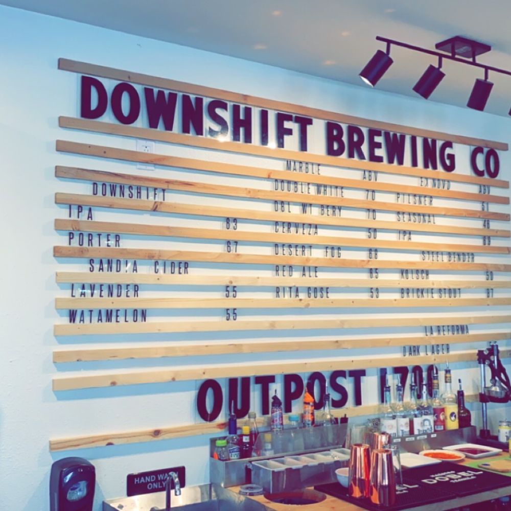 Downshift Brewing: Outpost 1706 - Drink Menu - Beer, Wine & Spirits Near Me - Albuquerque, New Mexico Downshift Brewing: Outpost 1706 - Drink Menu - Beer, Wine & Spirits Near Me - Albuquerque, New Mexico