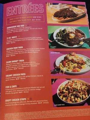 Menu photo 6 Dave & Buster's Milpitas - San Jose Milpitas, CA