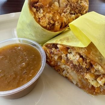 Time Out Burger - Chorizo burrito - Burgers Near Me - Downey, California