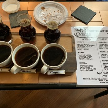 Course Coffee Roasters - Coffee flight - Coffee Roasteries Near Me - Saint Charles, Missouri