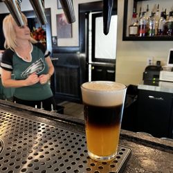Kings Tavern - The real draft "black and tan" made with Guinness and Yuengling