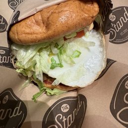 Custom burger