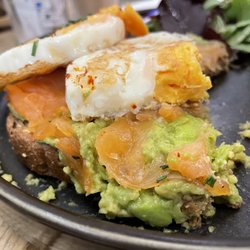 Salmon Avocado Toast