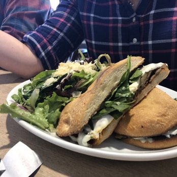Over Easy Kitchen - Veggie Panini - Salad Near Me - Holmdel, New Jersey Over Easy Kitchen - Veggie Panini - Salad Near Me - Holmdel, New Jersey
