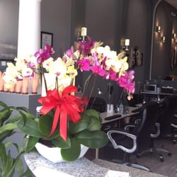Such a beautiful Grand Opening gift Arrangement! And Yes they are real!