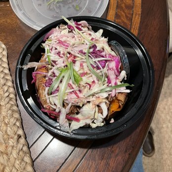 Dish Society - Brisket Stuffed Sweet Potato - New American Near Me - Katy, Texas