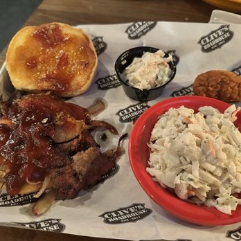 Clives Roadhouse - Smokey Beef Sandwich with Cole Slaw - American Near Me - Rogers, Minnesota Clives Roadhouse - Smokey Beef Sandwich with Cole Slaw - American Near Me - Rogers, Minnesota