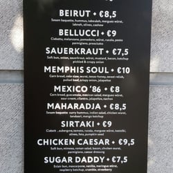 Wurst - Menu