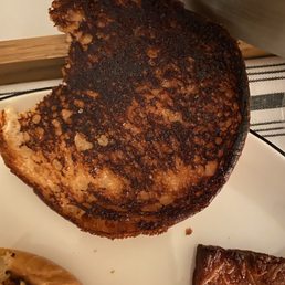 Room service burnt bun Room service burnt bun