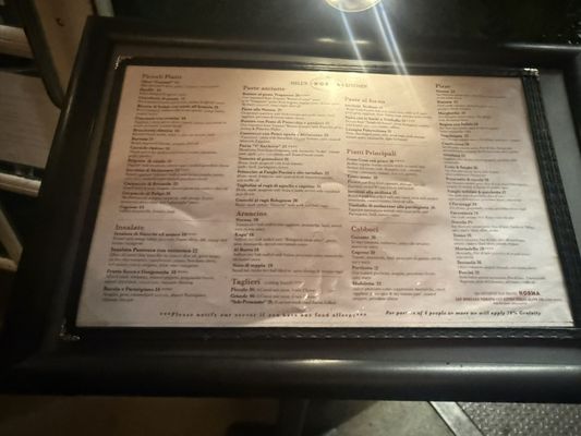 Menu photo 1 Norma New York, NY Menu photo 1 Norma New York, NY