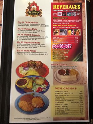 Menu photo 5 La Terraza Mexican Grill Seadrift, TX Menu photo 5 La Terraza Mexican Grill Seadrift, TX