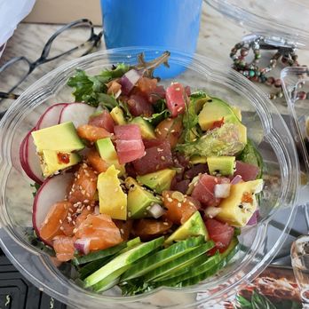 Yumbo Poke - Mambo Combo Bowl - Asian Fusion Near Me - Fort Lauderdale, Florida