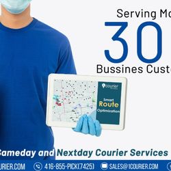 1Courier - Serving more than 3000 bussiness customers in GTA