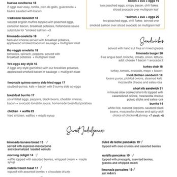 Limonada Bar + Brunch - Menu - Breakfast & Brunch Near Me - Miami Beach, Florida Limonada Bar + Brunch - Menu - Breakfast & Brunch Near Me - Miami Beach, Florida