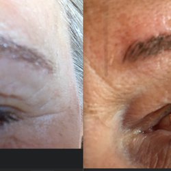 Lavender Fields Salon - Before and after microblade