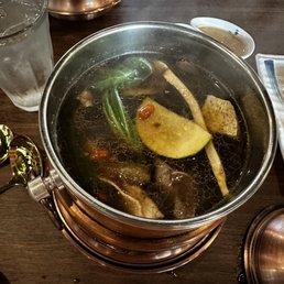 Hot pot - spicy Szechuan soup base Hot pot - spicy Szechuan soup base
