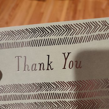 The Melting Pot - Charlottesville - Lovely thank you note from the owners. - Fondue Near Me - Charlottesville, Virginia