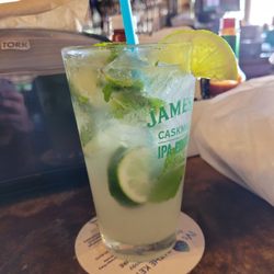 Big Cheezees Pub & Grub - Great mojito with coconut n key lime