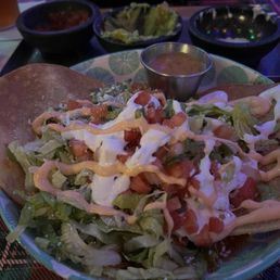 Tostada salad