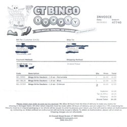 CT Bingo Supply