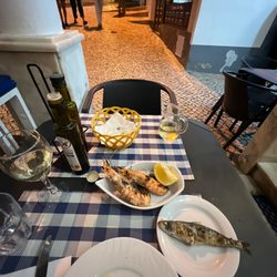 Mar d'Areia - Grilled prawns