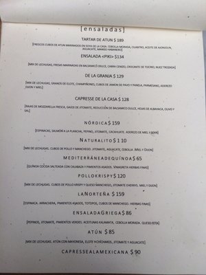 Menu photo 1 Naturalito Ciudad de México, DIF