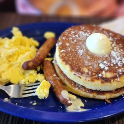 Lucy's Diner - Eggs Pancakes and sausage