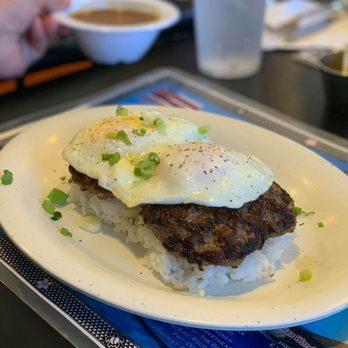 Got Plate Lunch - Loco Moco! The ground beef patties were so juicy and delicious! - Hawaiian Near Me - Benicia, California Got Plate Lunch - Loco Moco! The ground beef patties were so juicy and delicious! - Hawaiian Near Me - Benicia, California
