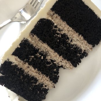 Simply Sweet Cakery - A slice of our cookies & cream wedding cake - Bakeries Near Me - Costa Mesa, California