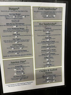 Menu photo 7 The Junction Diner Poulsbo, WA