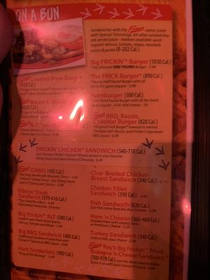 Menu photo 6 Fricker's VAN WERT, OH