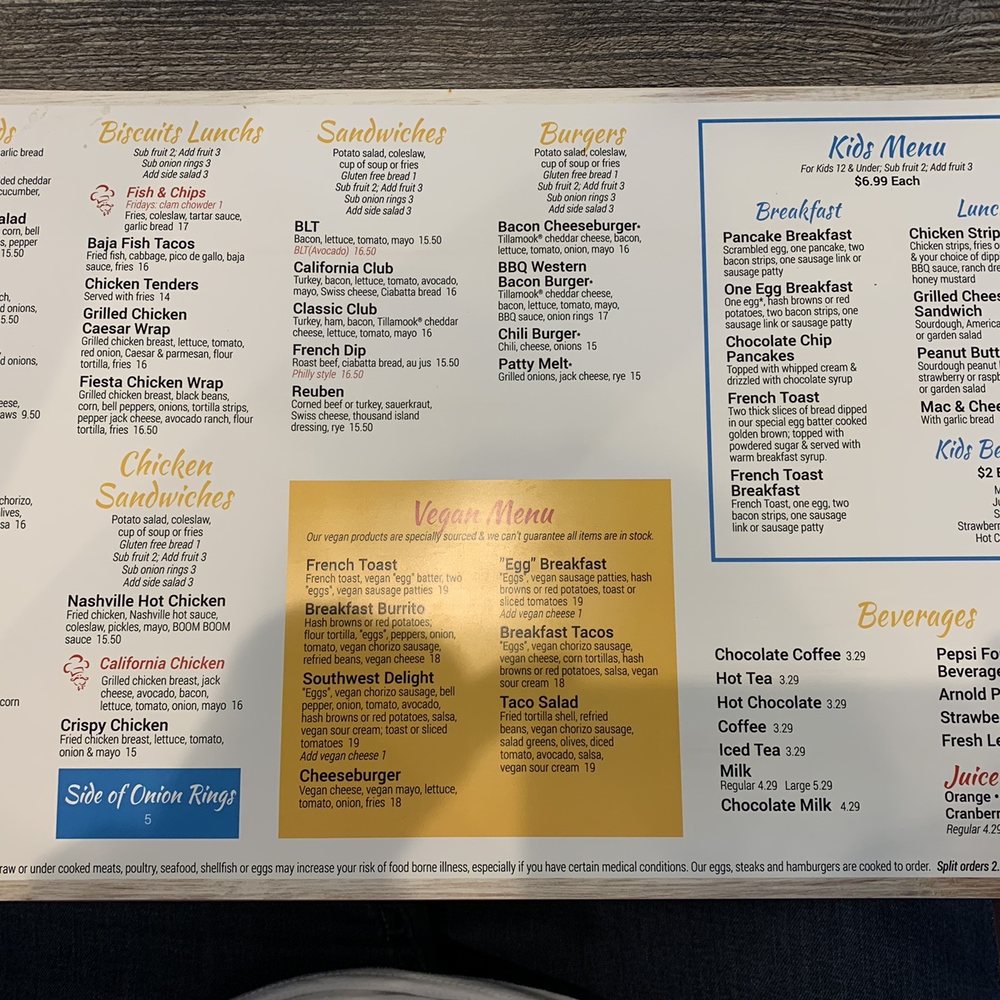 Biscuits Cafe - Menu - Breakfast & Brunch Near Me - Milwaukie, Oregon