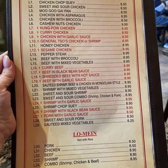 Chang's Chinese Restaurant - Menu - Chinese Near Me - Katy, Texas