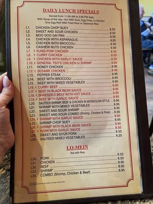Menu photo 1 Chang's Chinese Restaurant Katy, TX