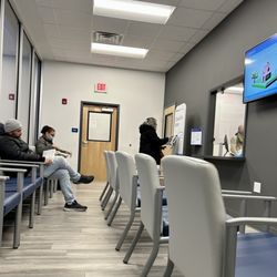 Labcorp - Smaller but newer & cleaner waiting room.