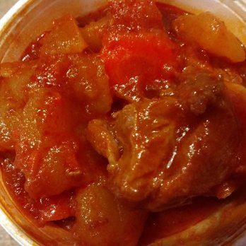 Boba Licious - Goat stew (Kaldereta, I think?) - Filipino Near Me - Hillsboro, Oregon