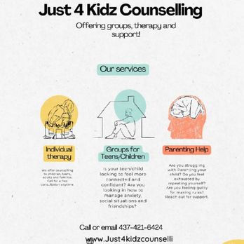 Just 4 Kidz Counselling - Counseling & Mental Health Near Me - Etobicoke, Ontario Just 4 Kidz Counselling - Counseling & Mental Health Near Me - Etobicoke, Ontario