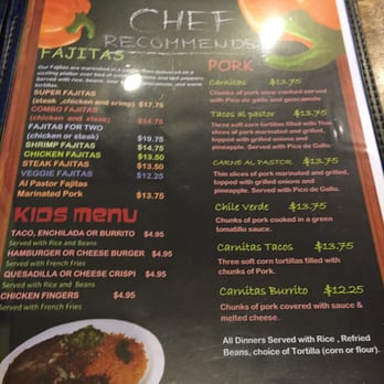 El Indio Mexican Restaurant - Menu page 2 - Mexican Near Me - Melbourne, Florida El Indio Mexican Restaurant - Menu page 2 - Mexican Near Me - Melbourne, Florida