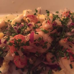 Pickled Herring with shrimp, onions and clarified butter. Pickled Herring with shrimp, onions and clarified butter.