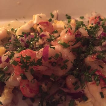 Kryp In - Pickled Herring with shrimp, onions and clarified butter. - Scandinavian Near Me - Stockholm, Alberta Kryp In - Pickled Herring with shrimp, onions and clarified butter. - Scandinavian Near Me - Stockholm, Alberta